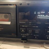 Sony TCWE705S Stereo Cassette Deck 1/2 funzionante