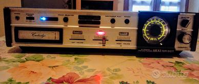 Sintoamplificatore stereo 8 AKAI nastro