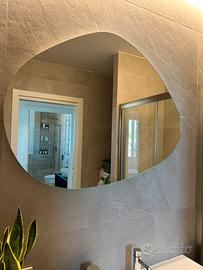 Specchio nuovo a LED - Baku - 100×77