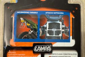 portatarga Universale - Nero