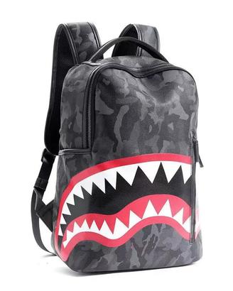 Zaino Uomo Cartoon Shark