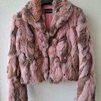 giacca giubbotto pelliccia lapin, no visone 