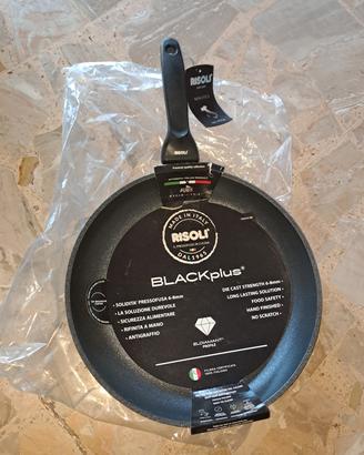 PADELLA MARCA RISOLI BLACKplus da 32cm NUOVA