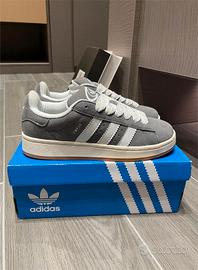 Adidas Campus 00s grigio bianco 37