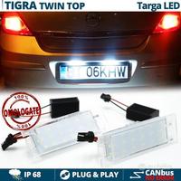 Luci Targa LED per OPEL TIGRA TWIN TOP Canbus