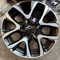 Cerchi 500X 19 MOPAR in lega diamantati semi nuovi