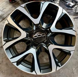 Cerchi 500X 19 MOPAR in lega diamantati semi nuovi