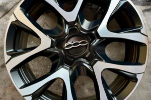 Cerchi 500X 19 MOPAR in lega diamantati semi nuovi