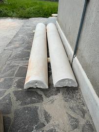 Colonne in pietra arredo casa