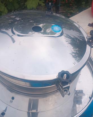Chiusino portella inox cisterna botte