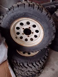 4 Ruote 4x4 Tassellate NUOVE Suzuki Samurai