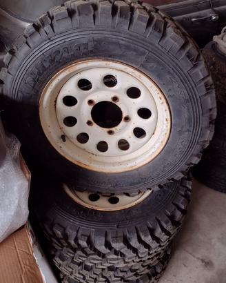 4 Ruote 4x4 Tassellate NUOVE Suzuki Samurai