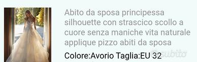 Abito da sposa 