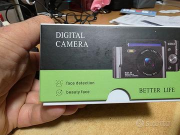 Macchina Fotografica Digitale 4K 50MP con Zoom