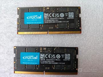 RAM per portatile DDR5 4800