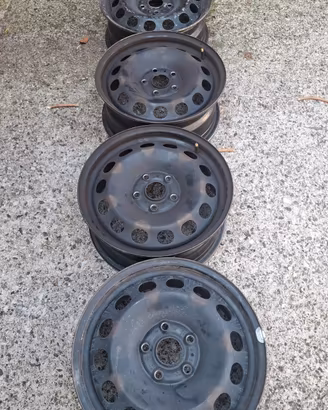 4 cerchi in ferro 16"