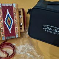 Organetto Della Noce mod. Abruzzese RE Cambiavoce 