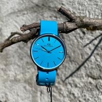 Orologio uomo celeste azzurro in silicone