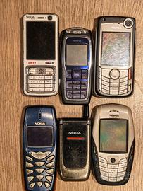lotto cellulari vintage nokia 