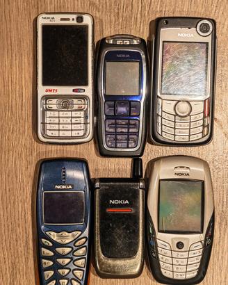 lotto cellulari vintage nokia 