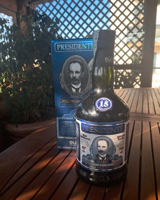 Rum Presidente Marti 15/29/23 Anni inscatolato 