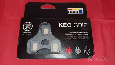 Tacchette LOOK KEO GRIP grigie
