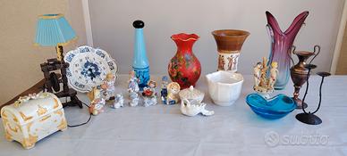 Oggettistica vintage: Vetri, Ceramiche, Lampada