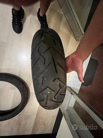 gomme da 120/70 r19 e  170/60 r17