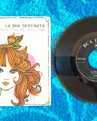 Vecchi 45giri musica artisti anni '60 LOTTO 2