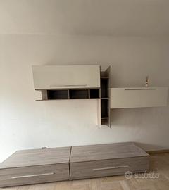 Parete attrezzata moderna soggiorno