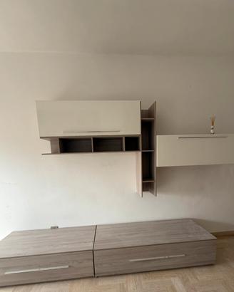 Parete attrezzata moderna soggiorno