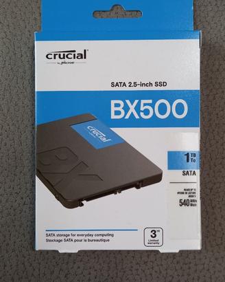 Disco SSD Crucial BX500 1 TB