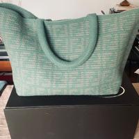 Borsa shopping Fendi in cachemire