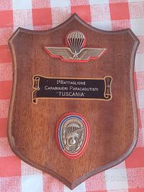 crest Tuscania Btg Carabinieri  Paracadutisti 1982
