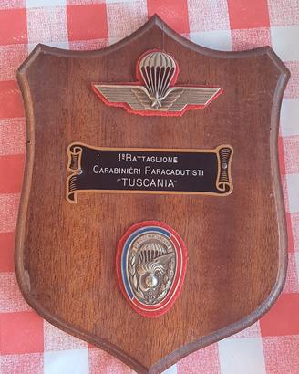 crest Tuscania Btg Carabinieri  Paracadutisti 1982