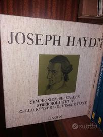 Album Joseph Haydn ed. Lingen, cofanetto 5 vinili