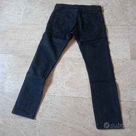 Jeans Lee luke zip pocket uomo nero w 33 l32  