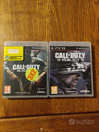 PS3 Call of duty Black ops + ghost