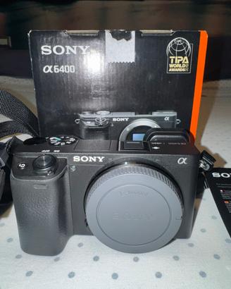 Sony a6400 come nuova (3000 scatti circa)