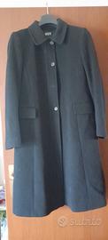 Cappotto nero taglia 46 usato pochissimo