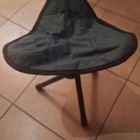 Sgabello pieghevole portatile