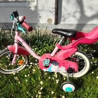 Bici bimba 3-5 anni 14 pollici