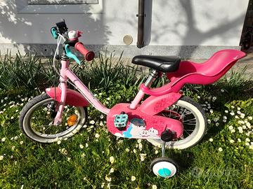 Bici bimba 3-5 anni 14 pollici