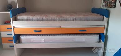 doppio letto a ponte