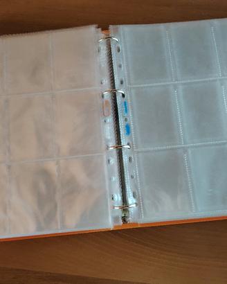 Pagine raccoglitore 9 tasche per carte collezionab