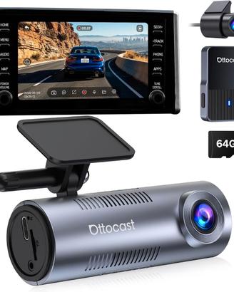 OTTOCAST OttoSafe Dash Cam Auto Anter/Poster 2K