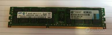 RAM server DDR3 ECC RDIMM 8GB PC3-10600R (100 pz)
