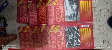 libri di guerra e di cucina e arte e fiori e sarta