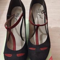 Scarpa donna elegante bicolore