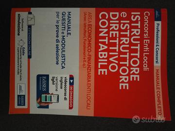 Manuale istruttore direttivo contabile pa